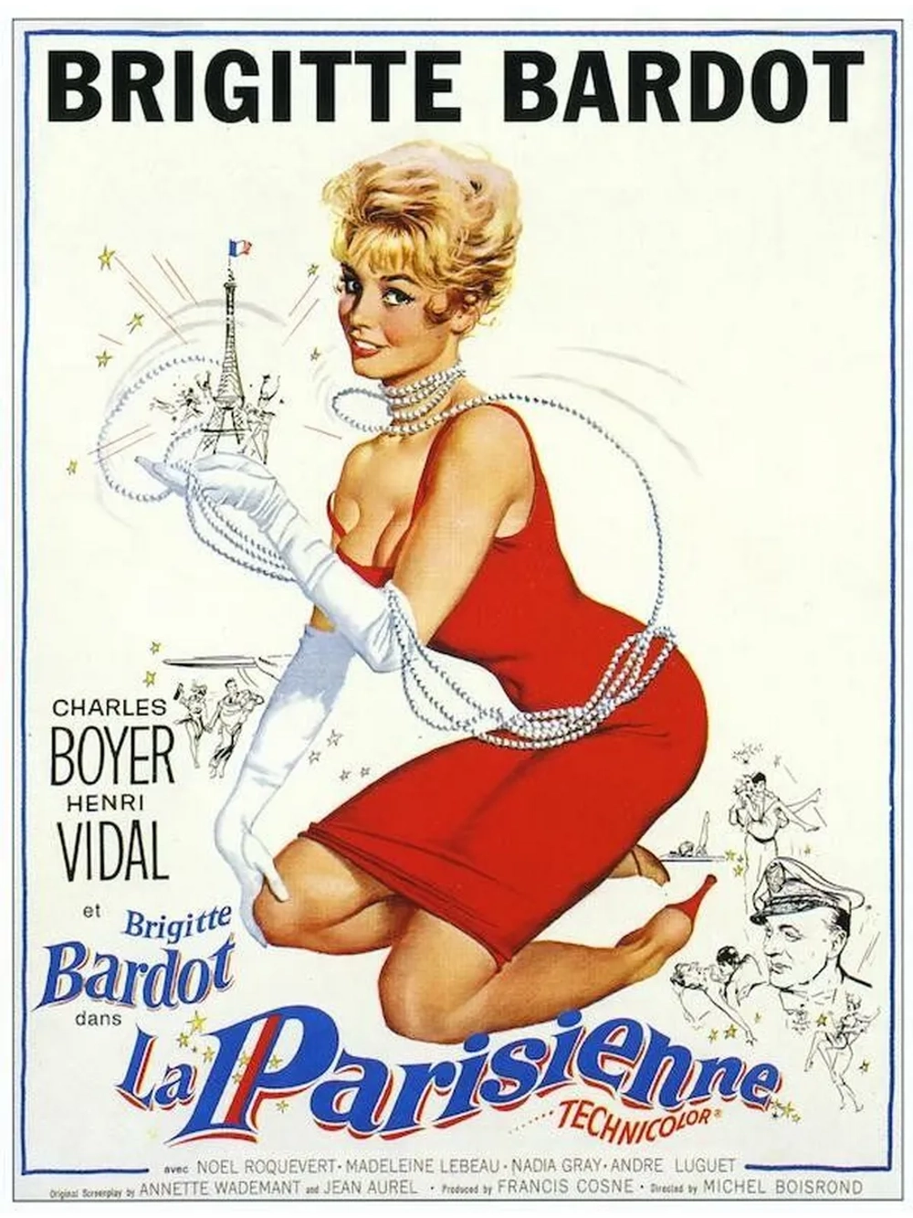 Парижанка (1957) (DVD-R)