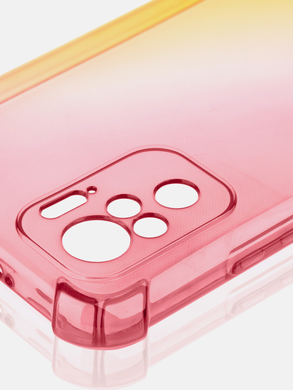 Чехол ROSCO для Xiaomi Redmi Note 10;Xiaomi Redmi Note 10S;Poco M5s оптом (арт. XM-RN10-HARD-TPU-PINK-GOLD)