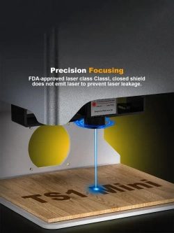 Twotrees TS1 Портативный мини-лазерный гравер CNC Bluetooth станок DIY для нанесения логотипов