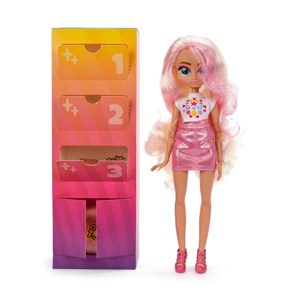Игровой набор. Кукла и аксессуары DIY Oh!My Top "Fashion"