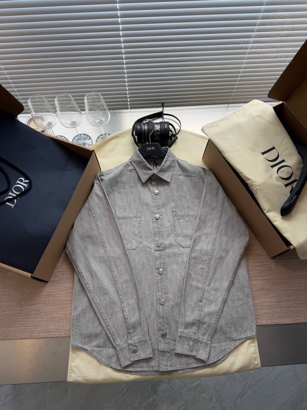 Джинсовый костюм Christian Dior (OverSize)