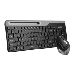 Клавиатура + мышь A4Tech Fstyler FB2535C клав:черный/серый мышь:черный/серый USB беспроводная Blueto