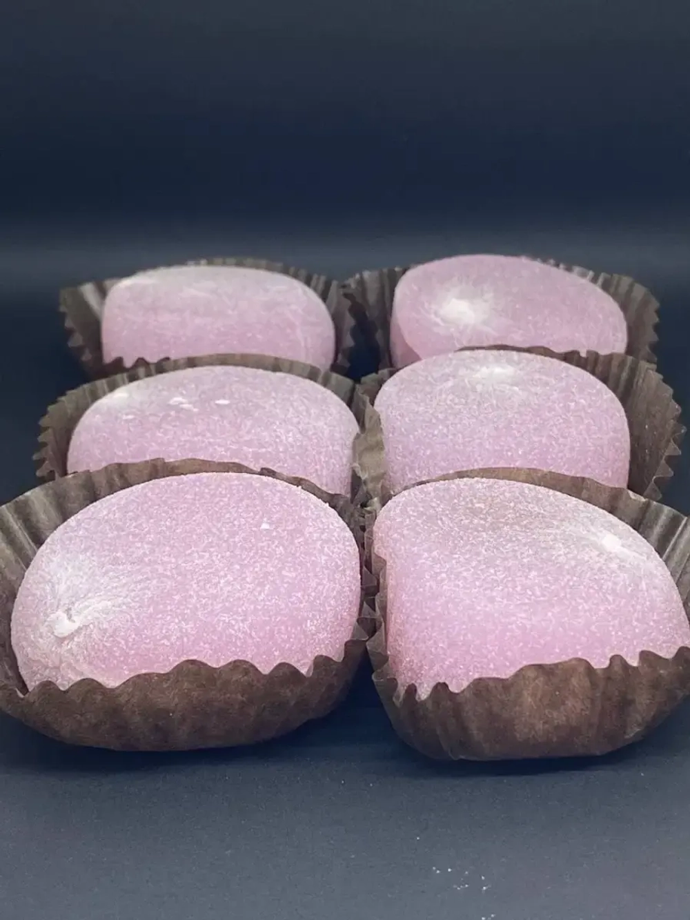 Пирожное Моти (Mochi) с начинкой из Таро ( сладкая картошка)