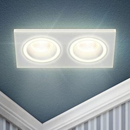 Светильник встраиваемый декоративный DK92 WH MR16/GU5.3 бел. Эра Б0054362