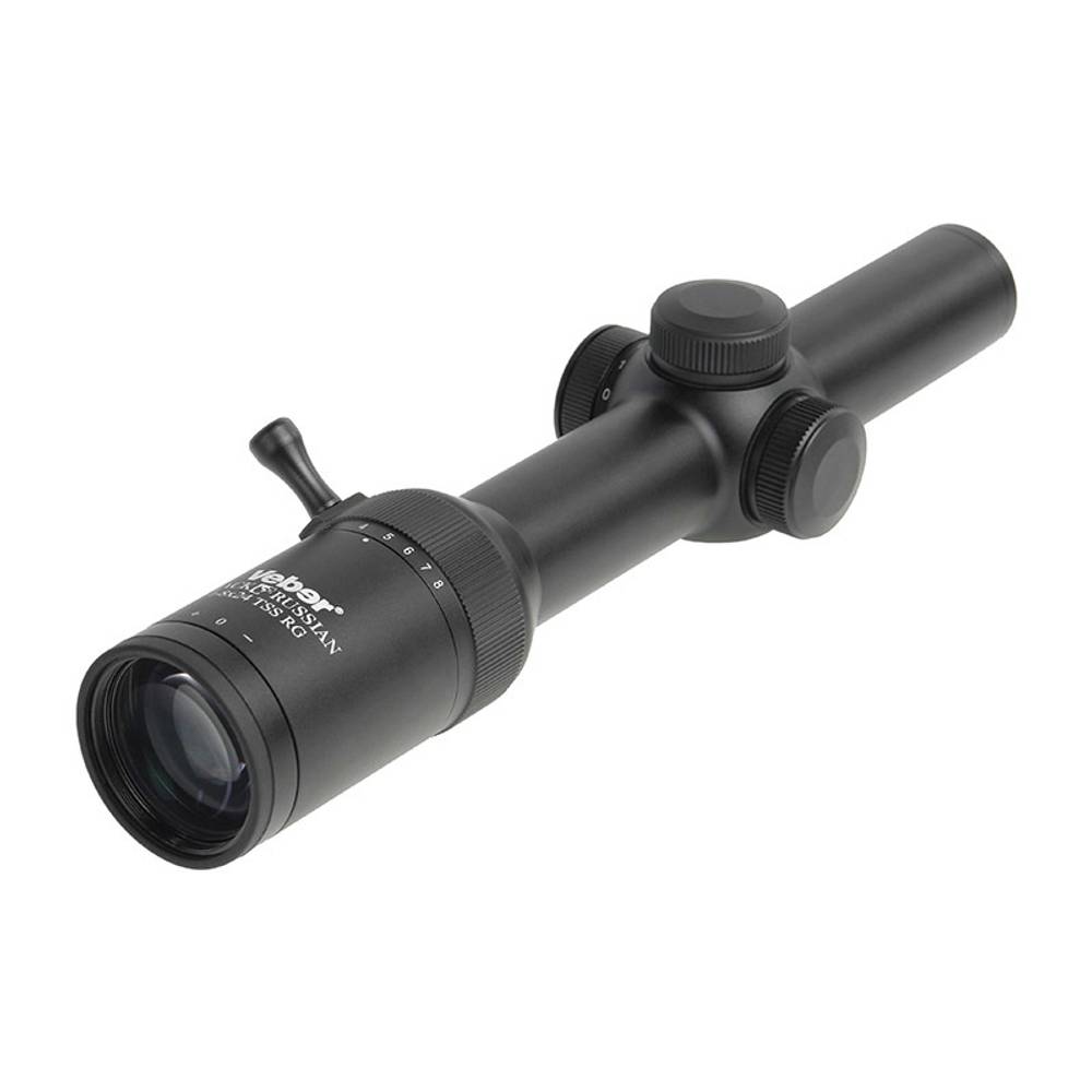 Оптический прицел Veber Black Russian 1-8x24 TSS RG ( Сетка FireDot 4 / с подсветкой )