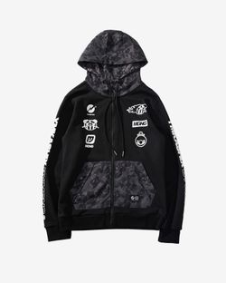 Худи на молнии YMK-G1 Черный