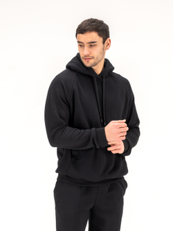 Костюм мужской спортивный(без начеса) черный