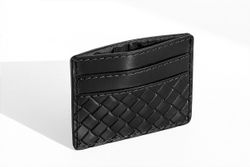 Кардхолдер ЛЮКС из кожи Full Grain Toscana Black