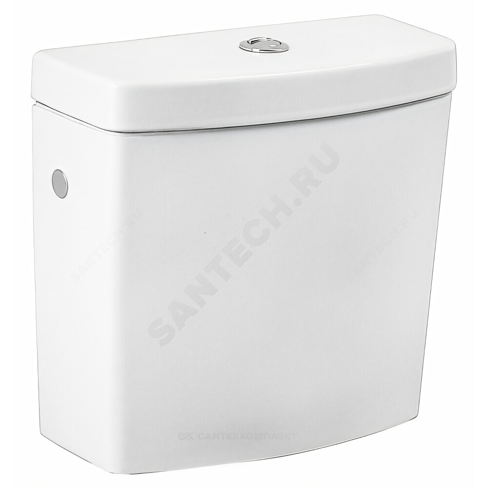 Бачок для унитаза нижний подвод арматура 2/реж слив кнопка белый Mio Dual Flush Jika 8.2771.3.000.242.1