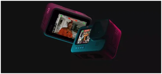 Экшн-камера GoPro HERO9 (CHDHX-901), 23.6МП, 5120x2160, 1720 мА·ч