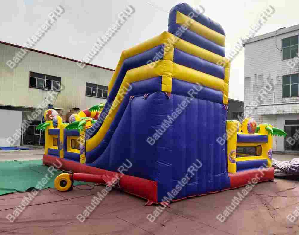 Надувной батут "Тропикана мини", 8*6*5 м