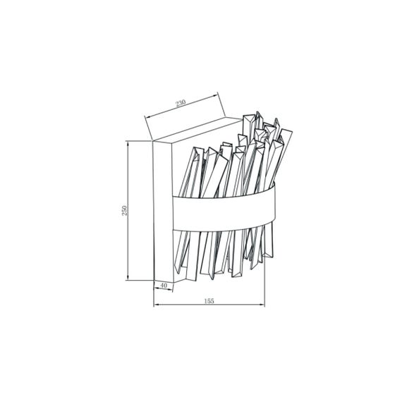 Настенный светильник Vele Luce Calabria VL3073W01