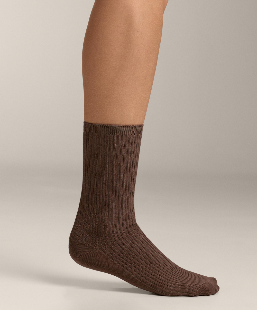 OYSHO Пять пар классических носков с хлопком, ультрамариновый