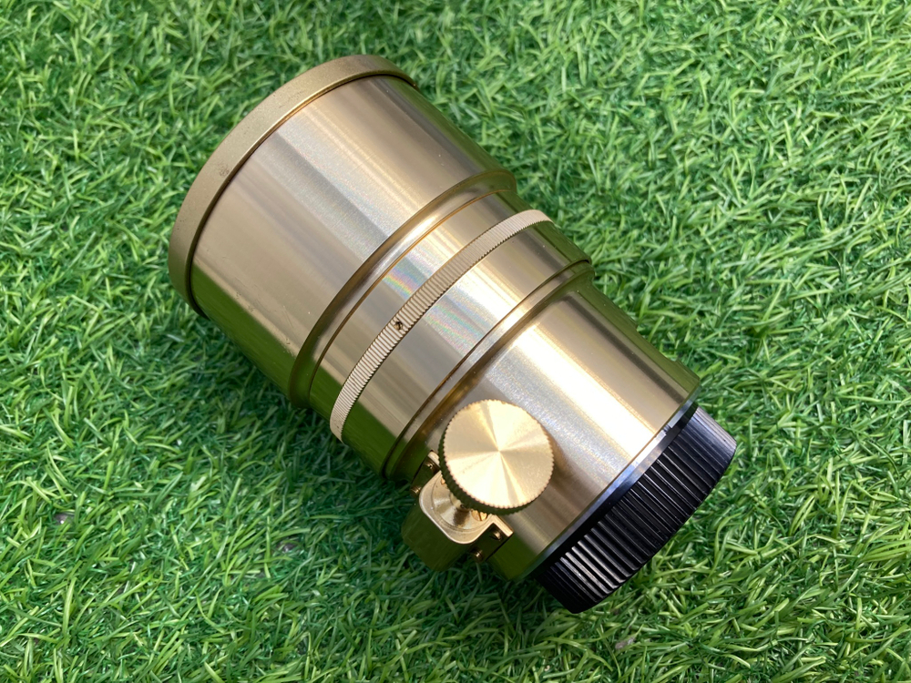 New Petzval 1.9/58mm Nikon Золотой