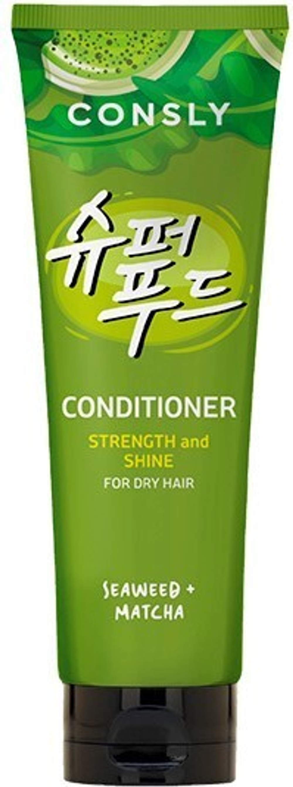 Кондиционер с экстрактами водорослей и зеленого чая матча CONSLY Conditioner Strength Shine 250 мл