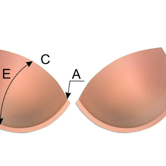 Чашки пуш-ап телесные (80В-85А-75С-70D)