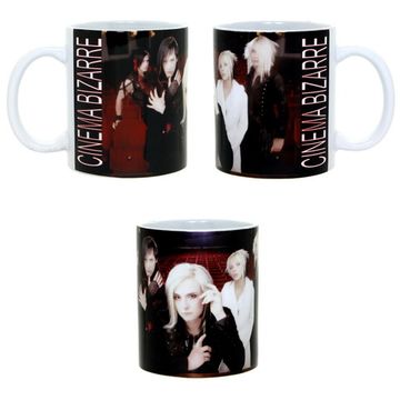 Кружка Cinema Bizarre группа на фоне кинозала (805)