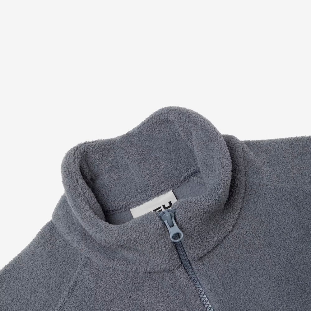 Толстовка Меч Fleece ZIP Steel Grey серая