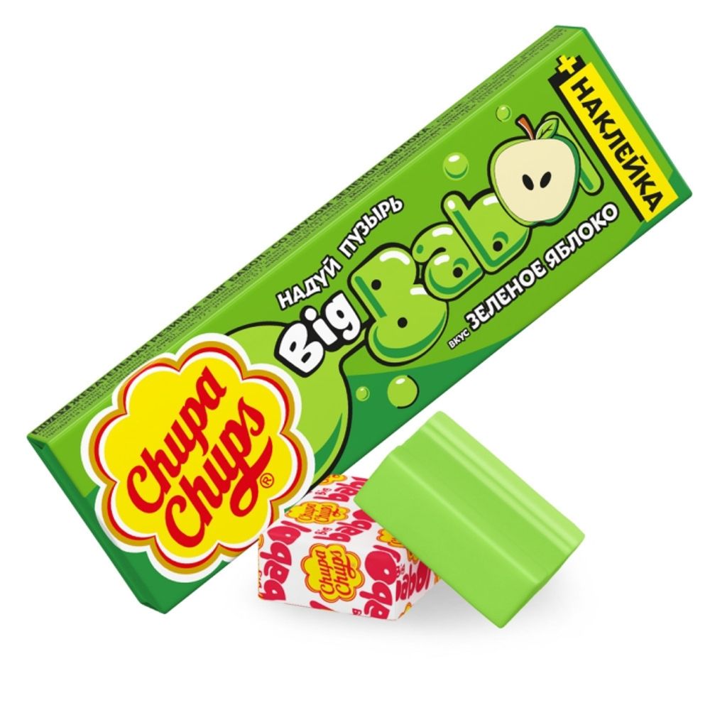 БигБабол яблоко 21г