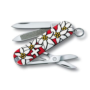 Складной нож Victorinox 0.6203.840 Edelweiss c клинком из стали X55CrMo14, рукоять Cellidor
