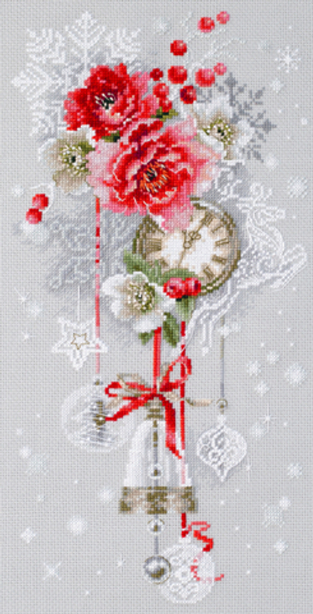 Набор для вышивания "Чудесная Игла"100-240 "Хрупкие мгновения" 18 х 37 см