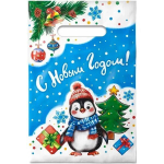 Пакет с вырубной неусиленной ручкой 20х30см (30) (Лёлик) НГ Интерпак (х100/2000)