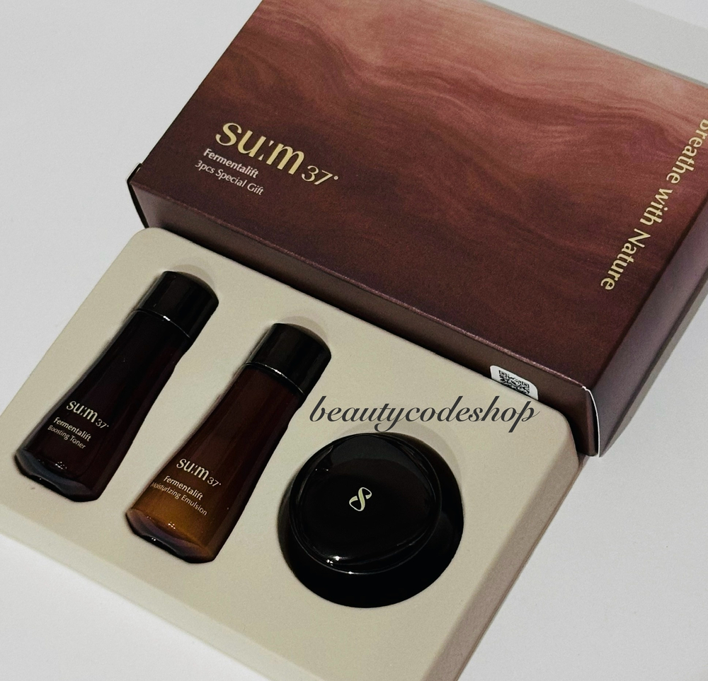Набор миниатюр с лифтинг эффектом SU:M 37 Fermentalift 3pcs Gift