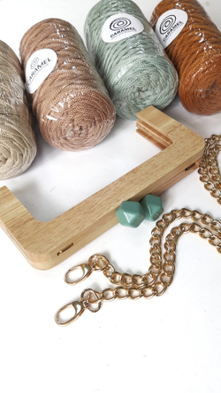 Фермуар деревянный Бежевый