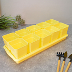 Ящик для рассады на 10 стаканчиков 460мл с поддоном "Дом и Дача"