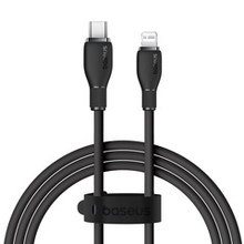USB-C - Lightning Кабель Baseus Pudding Charging+Data 20W 1.2-2m - Black