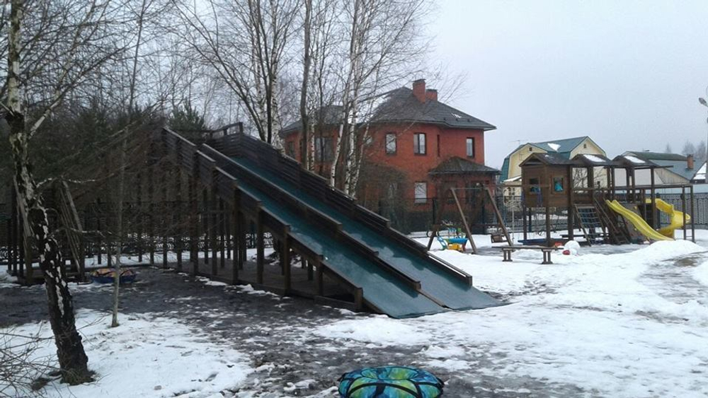 Зимняя горка серия W модель 1
