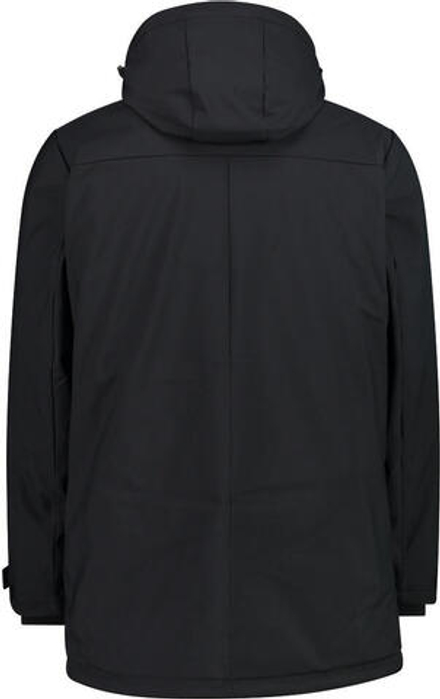 Куртка CMP MAN Parka Snaps Hood, артикул 32K3237, цвет NERO (U901)