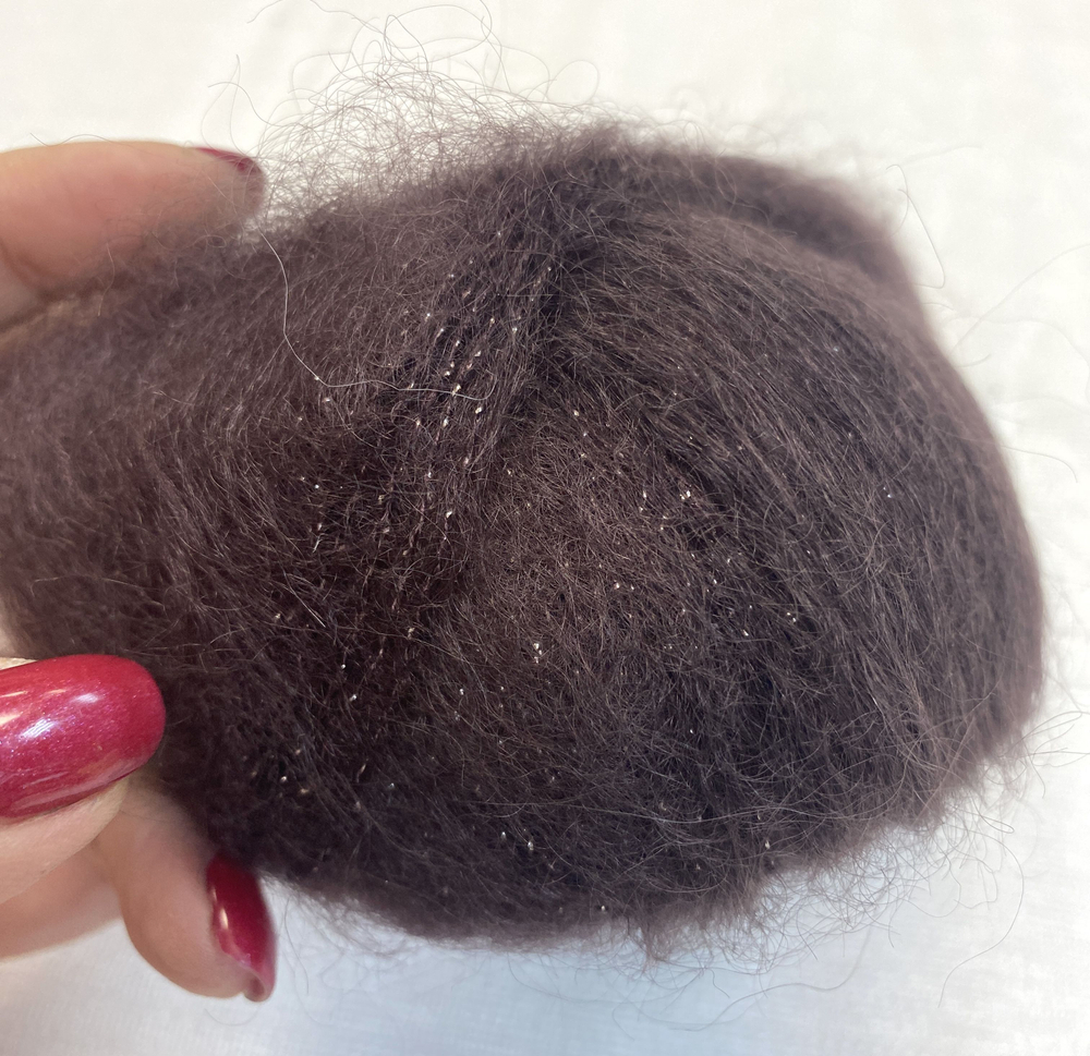 Пряжа от Lang ( Швейцария) 73% мохер 18%шелк 9% п/э 25г-175м