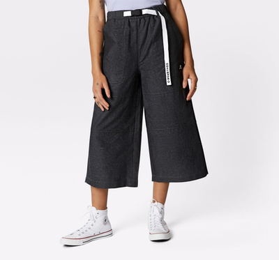 10023201001 Брюки муж. CONVERSE CHAMBRAY CULOTTE CONVERSE BLACK