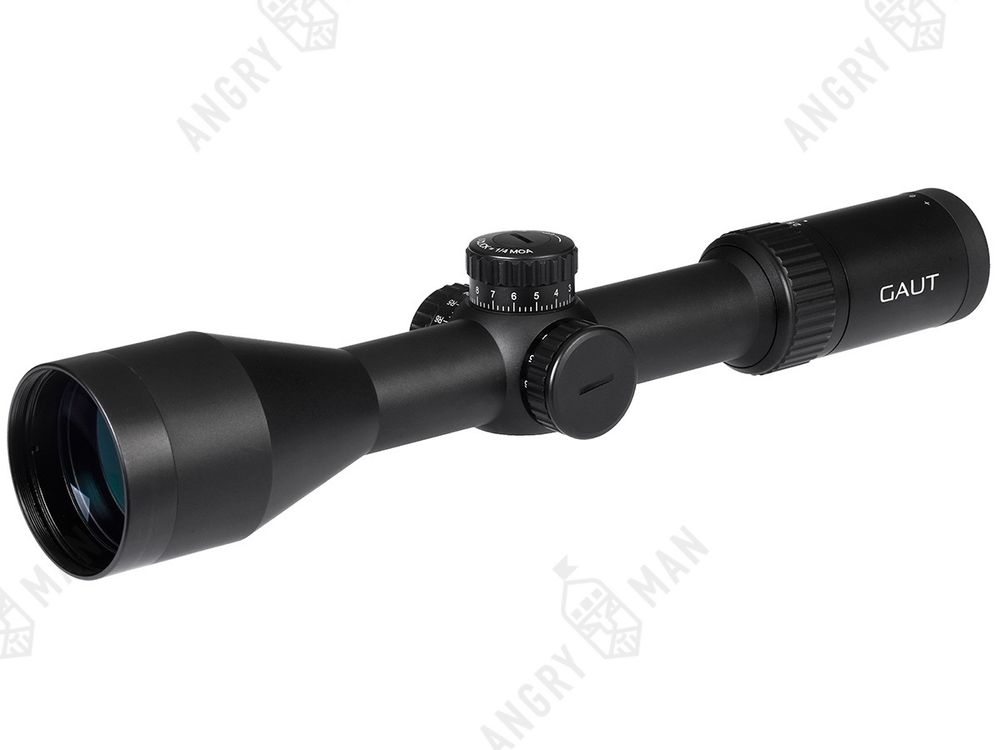 Прицел Nephrite 2.5-10x50, сетка 61 (Half MD), подсветка красная, 30мм, 1/4 МОА, 678г, Gaut