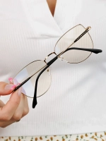 Очки для компьютера имиджевые защитные прозрачные нулевки