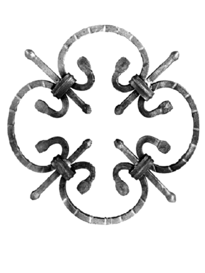 Декоративная панель из стали 250*250 мм, р-р материала КВ8, вес 0,9 кг