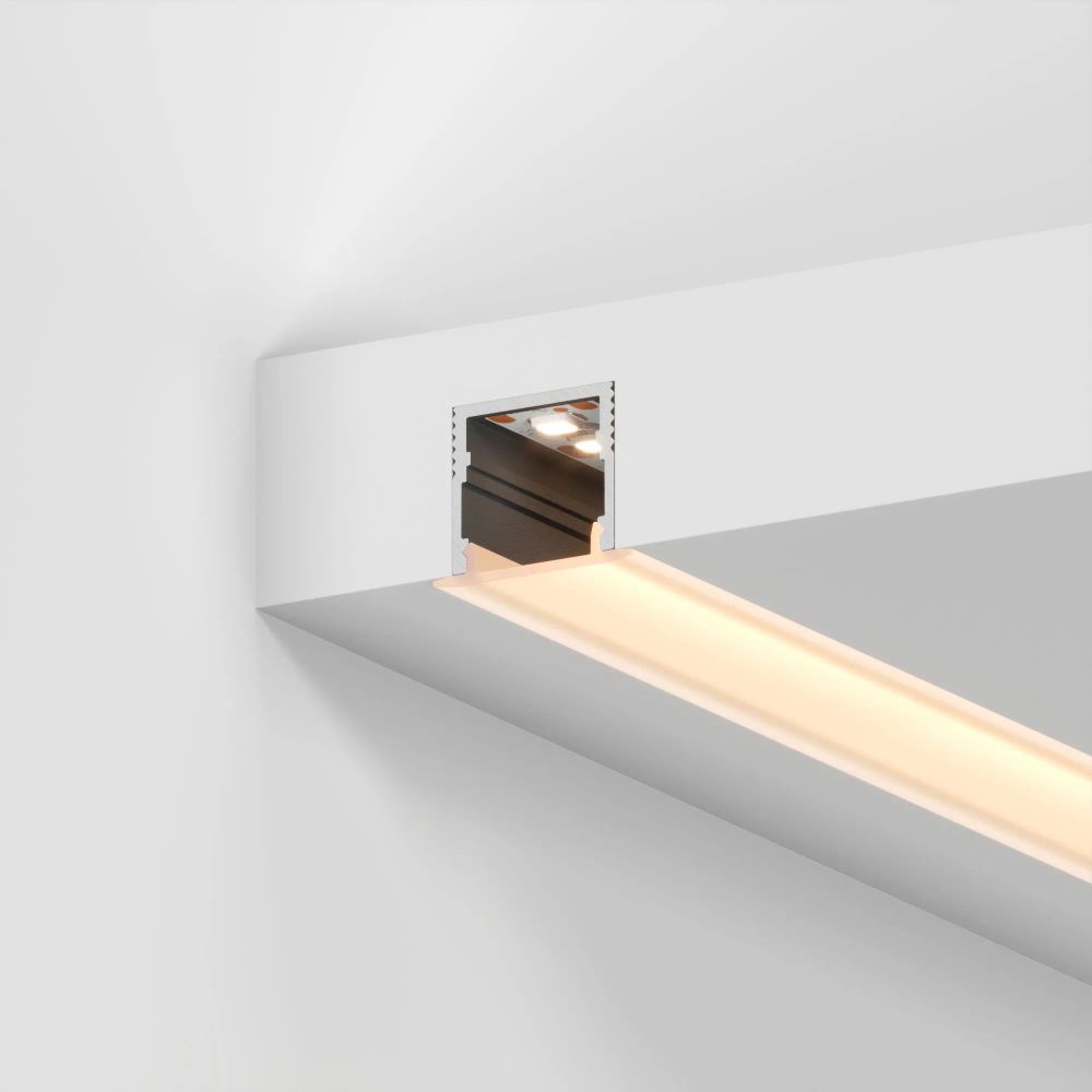 Профиль SL-MINI-15-3000 BLACK (Arlight, Алюминий) 061611