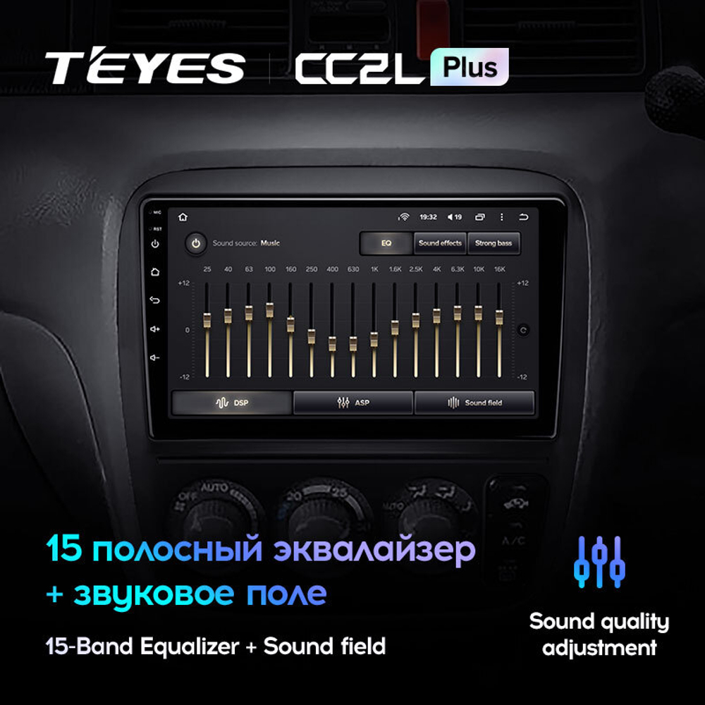 Teyes CC2L Plus 9" для Honda CR-V 1995-2001