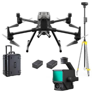 Промышленный квадрокоптер Matrice 300 RTK Combo + мобильная станция D-RTK 2 + штатив D-RTK 2