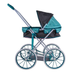 Коляска для куклы лежачая, пакет LM936-15