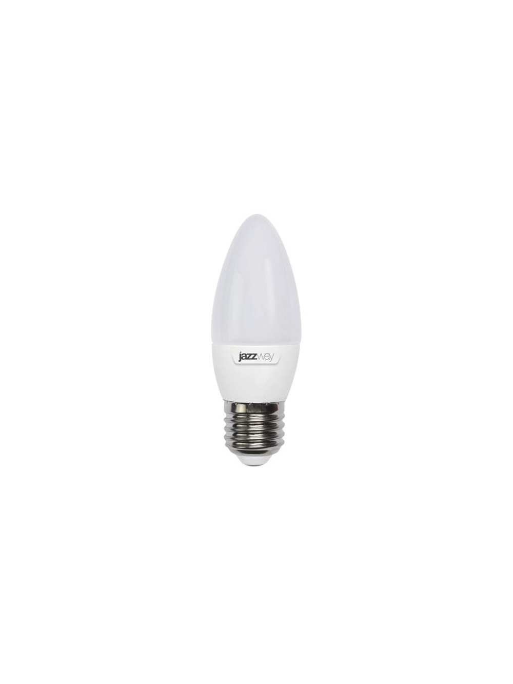 Лампа светодиодная PLED-SP 9Вт C37 свеча 3000К тепл. бел. E27 820лм 230В JazzWay 5001923A