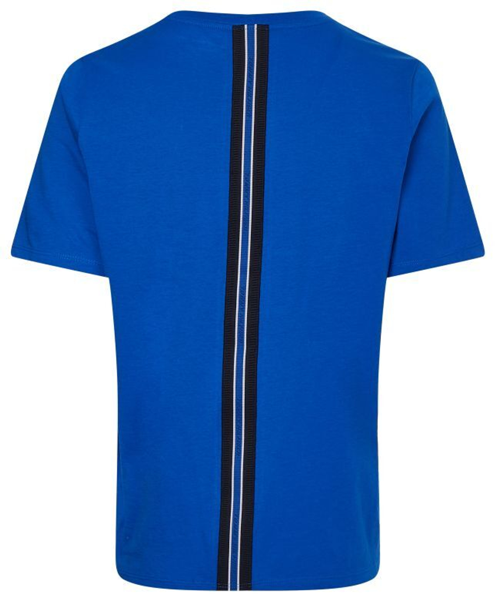 Женская теннисная футболка Tommy Hilfiger Regular Tape Tee - небесный