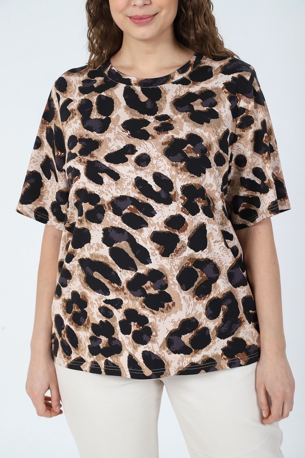 Футболка Кутюр Виотекс ЛЕОПАРД КРУПНЫЙ