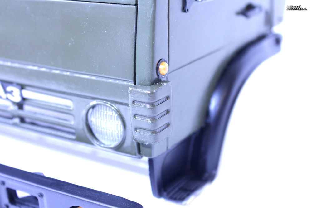 Cab of a military truck 4350. Scale 1/14