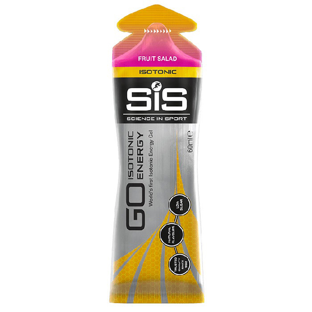 Гель энергетический углеводный SIS Go Isotonic Gel, Фруктовый салат, 60мл Science in Sport