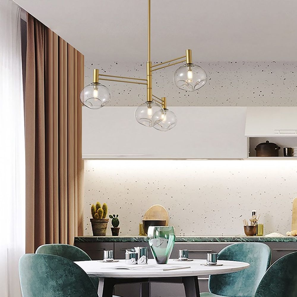 Люстра на штанге TEMPER L10 Black