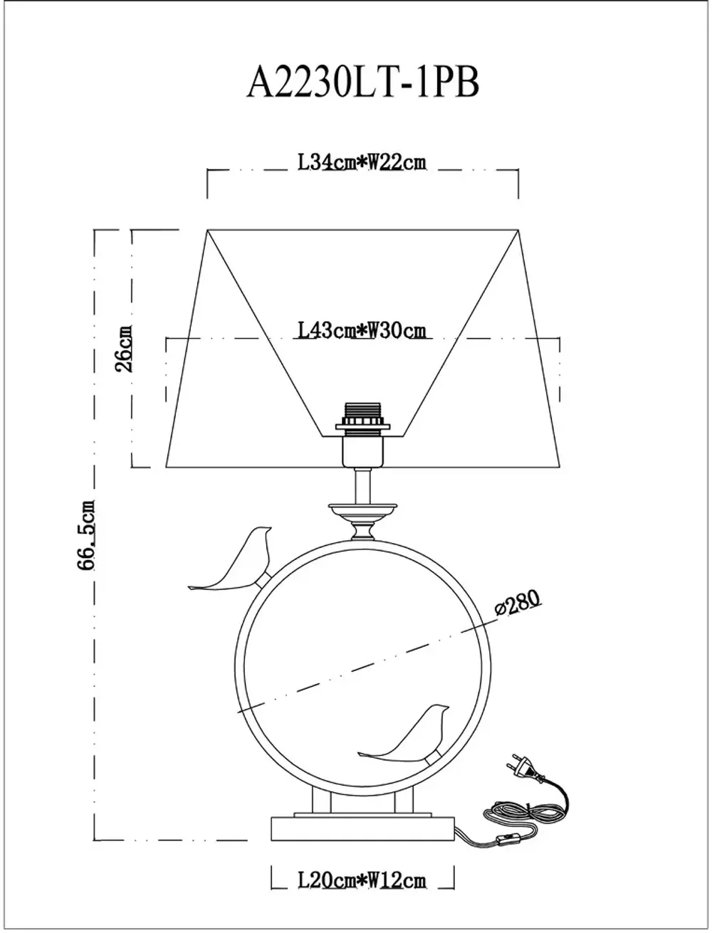 Декоративная настольная лампа Arte Lamp