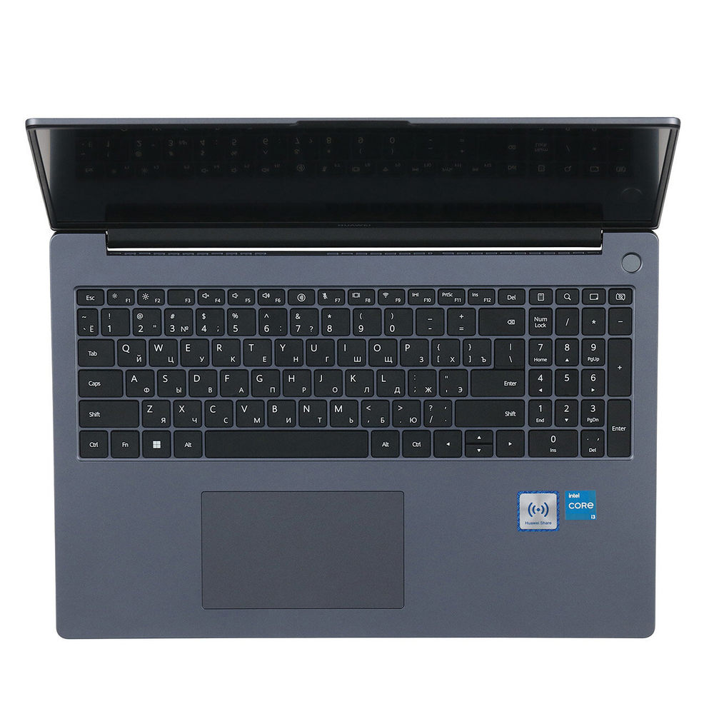 Ноутбук 16" Huawei MateBook D 16 i3-1215U/8ГБ/512ГБ/VGA int/Win 11 Pro/Office 2021 Pro, Серый 53013YDN