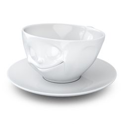 Чайная пара Happy, 200 мл, белая